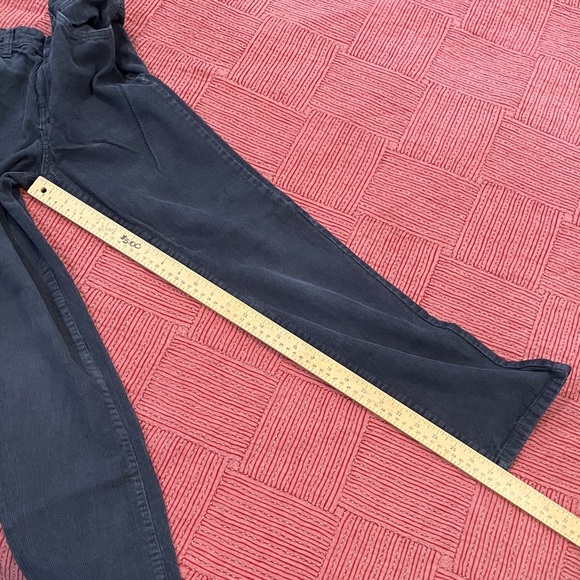Boys size 14 Dark Gray Corduroy Pants - light FADE at knees - Picture 13 of 14